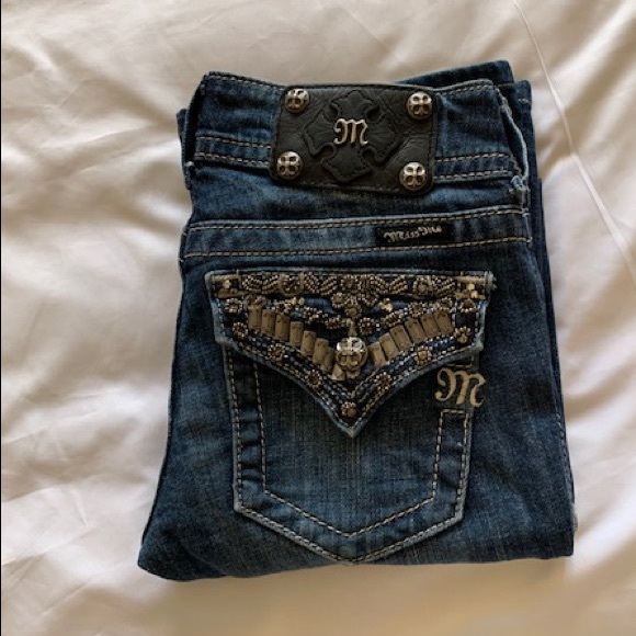 Miss Me Sz 25 JP4656-2 Boot Double Button Closure - Picture 2 of 8